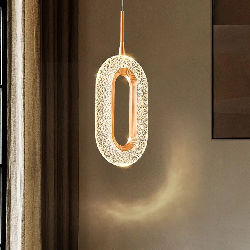 Modern Crystal Butterfly Pendant Light