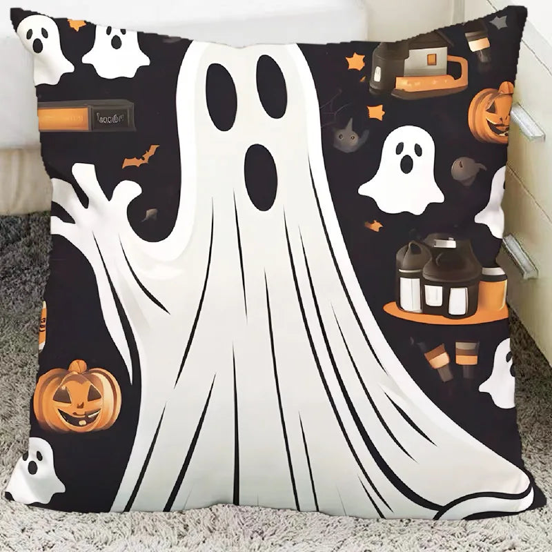 Decorbites™ Halloween-Plüsch-Kartoffelkissen für Wohnzimmer und Schlafzimmer, festliche Dekoration