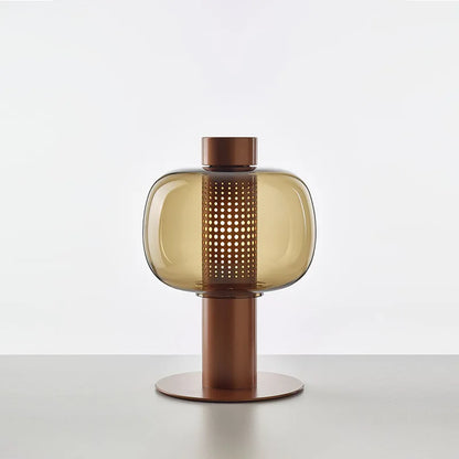 DecorBites™ Glass Table Light: Modern Light Luxury Bedside Lamp