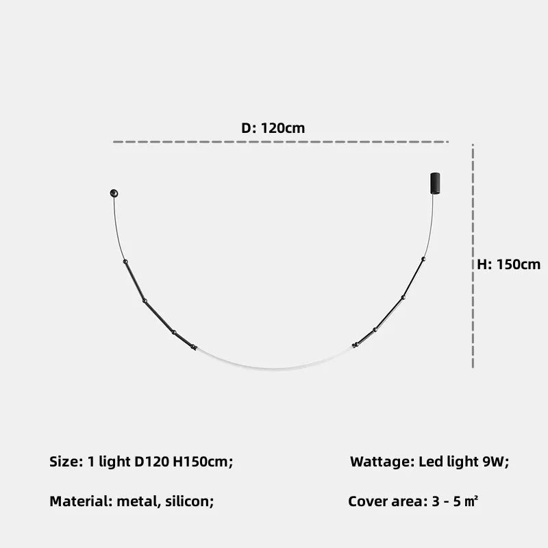 Decorbites™ Bambus-Hängeleuchten: Nordische Loft-Treppen-LED-Lampen für minimalistisches Dekor