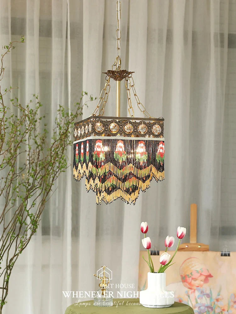 Decorbites™ Französischer Messing-Kristall-Kronleuchter – Klassische europäische Hängeleuchten für Wohnzimmer & Schlafzimmer