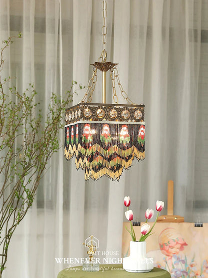 Decorbites™ Französischer Messing-Kristall-Kronleuchter – Klassische europäische Hängeleuchten für Wohnzimmer & Schlafzimmer
