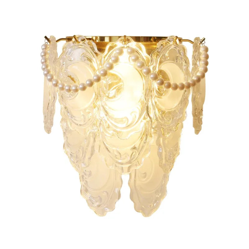 Crystal Glass Wall Lamp