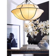 Chrome Umbrella Pendant Lamp
