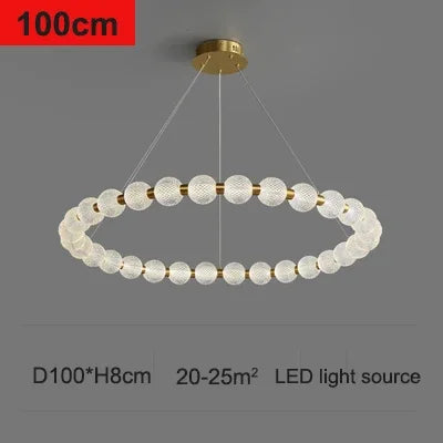 Decorbites™ Glasball-LED-Deckenleuchter: Moderne Pendelleuchte für Wohnzimmer und Schlafzimmer