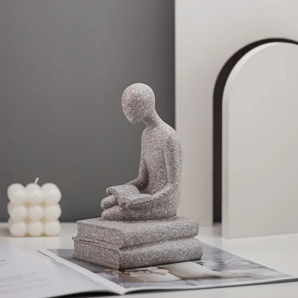 Decorbites™ Abstrakte Menschen Harz-Statuen-Set für moderne Heimdekoration