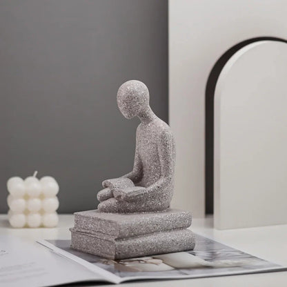 Decorbites™ Abstrakte Menschen Harz-Statuen-Set für moderne Heimdekoration