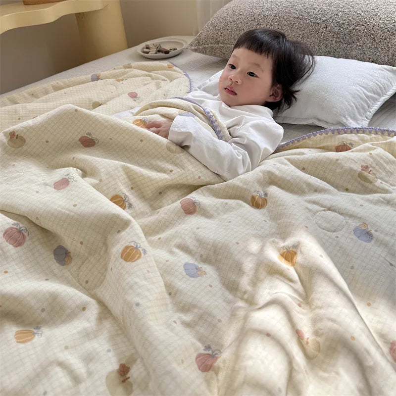 Printed Cooling Summer Blanket