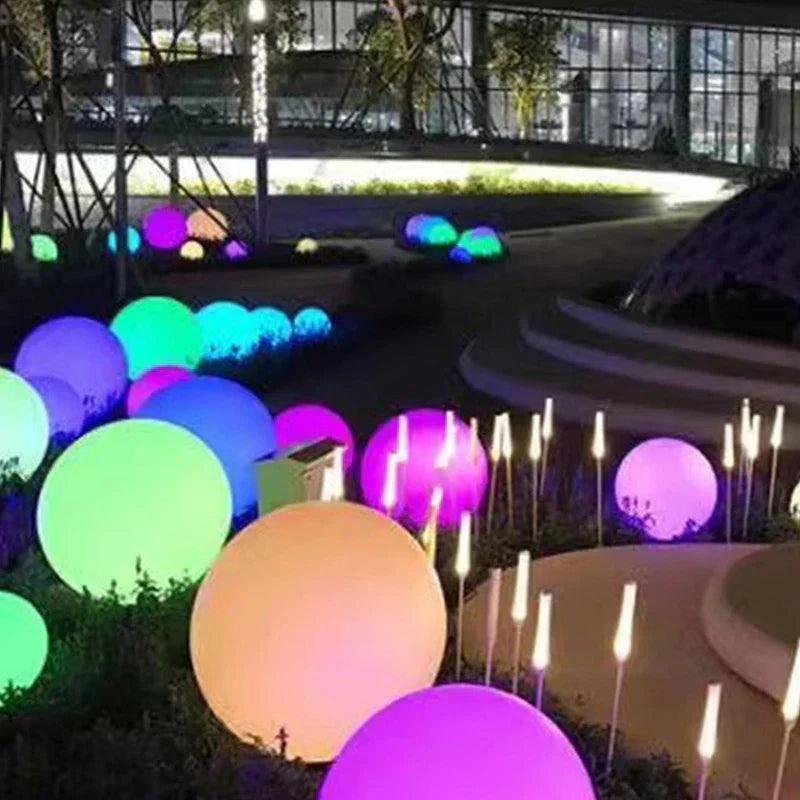 Outdoor LED Sphere Lamp