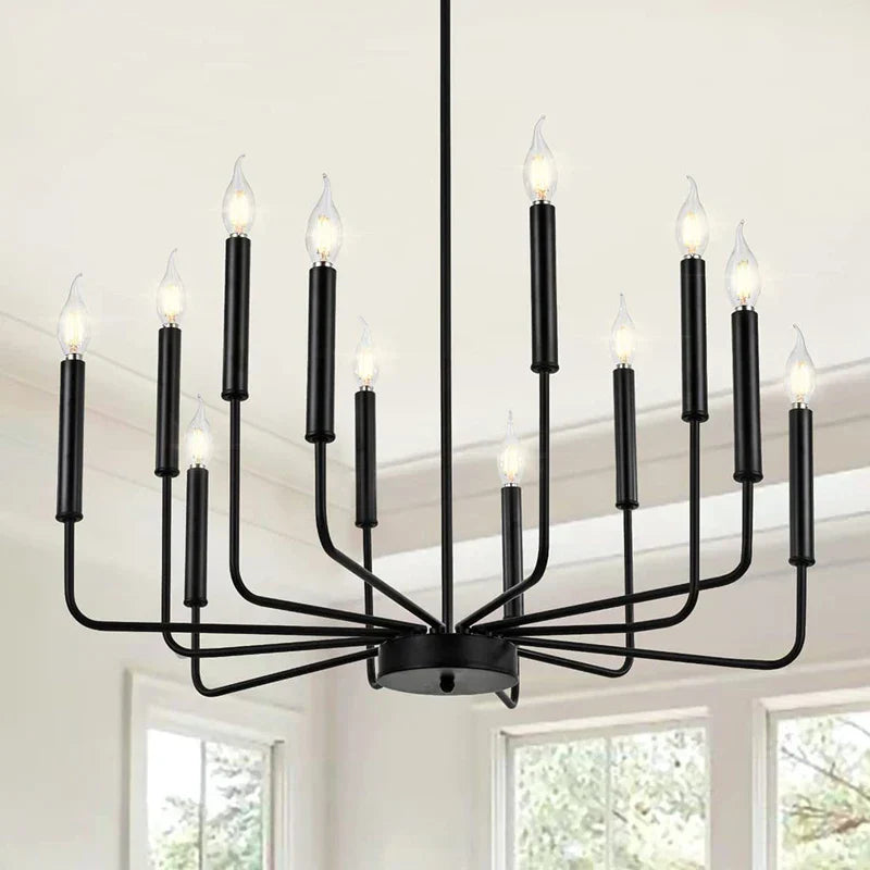 Bronze Industrial Chandelier