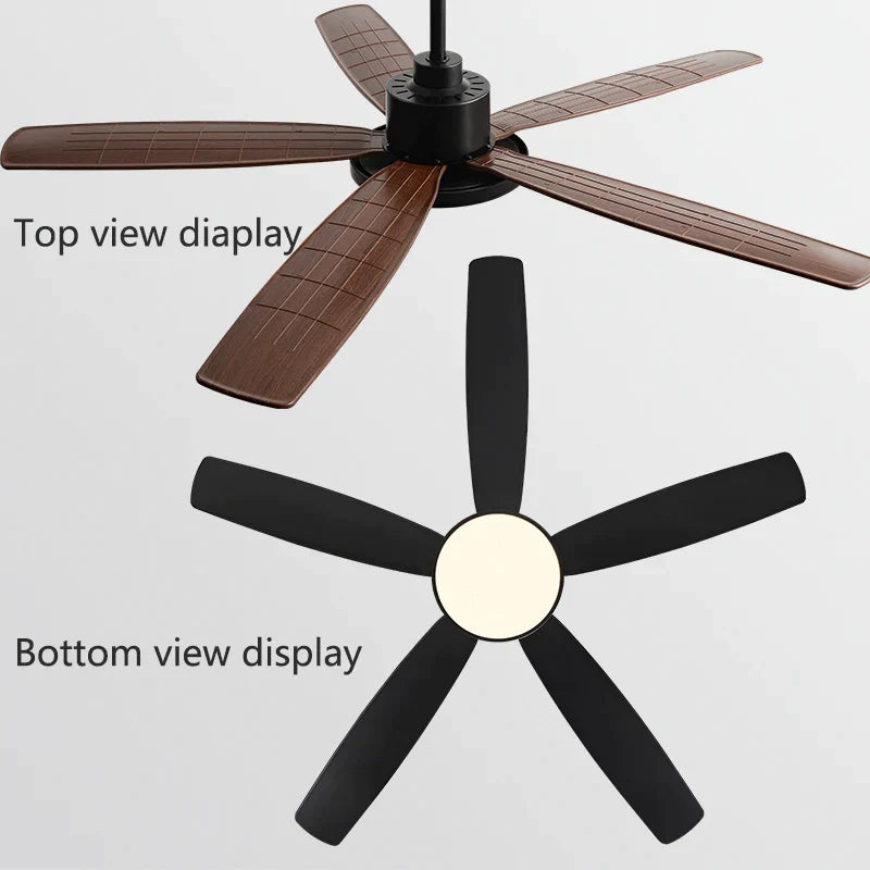 Decorbites™ Wohnzimmer-Deckenventilator mit Licht, Fernbedienung, 48-60 Zoll, LED, DC, 220V