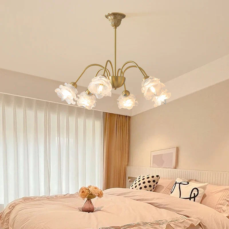 Decorbites™ Elegante Blumen-Lüster - Modern Retro Mittelalterlicher Stil für Wohnzimmer Esszimmer Schlafzimmer