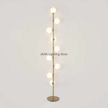 Decorbites™ Glasballen-Stehlampe-Set: Nordisch postmodern minimalistischer Zauberbohnen-Stil