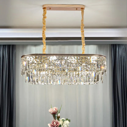 Decorbites™ Kristall-LED-Kronleuchter für Wohnzimmer, Esszimmer und Schlafzimmer – Hochwertige Luxusbeleuchtung