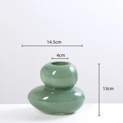 Decorbites™ Geometrische Glasvasen Stapelbares Terrarium Wohnungsdekoration Blumenarrangement Halter