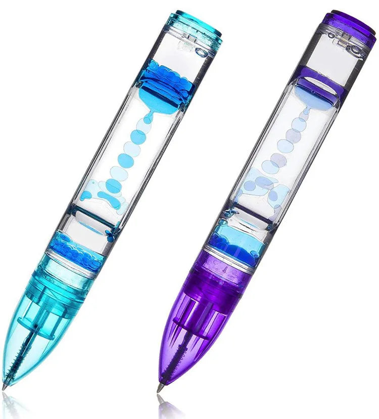 Decorbites™ Liquid Hourglass Pen: Bunte Öltropfen für kreative Entspannung und Dekoration