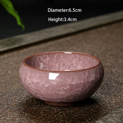 Decorbites™ Eis-Knackende Keramik-Tee-Tasse Espresso-Kaffee Kung-Fu-Teetasse Süße Tasse