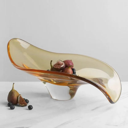 Decorbites™ Geometrisches Glas-Schalen-Tablett: Elegantes Wohnaccessoire & unverzichtbares Stauraummittel
