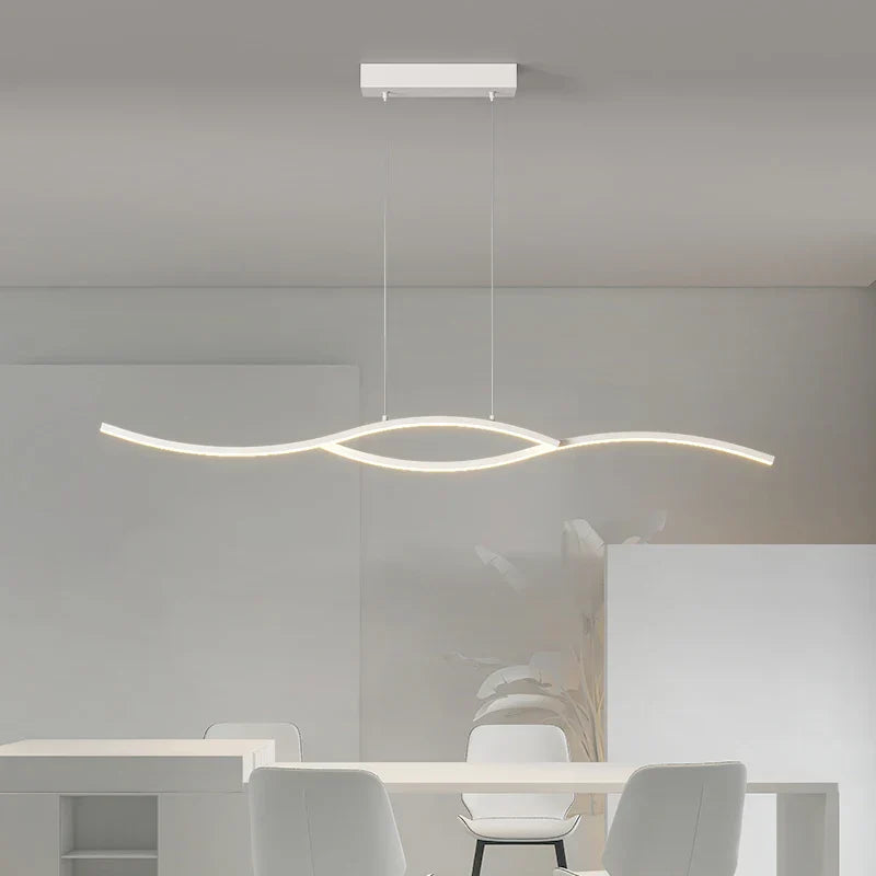 Decorbites™ LED-Pendantleuchter: Modernes nordisches Streifenlicht für Esszimmer, Küche, Büro, Aufenthaltsraum