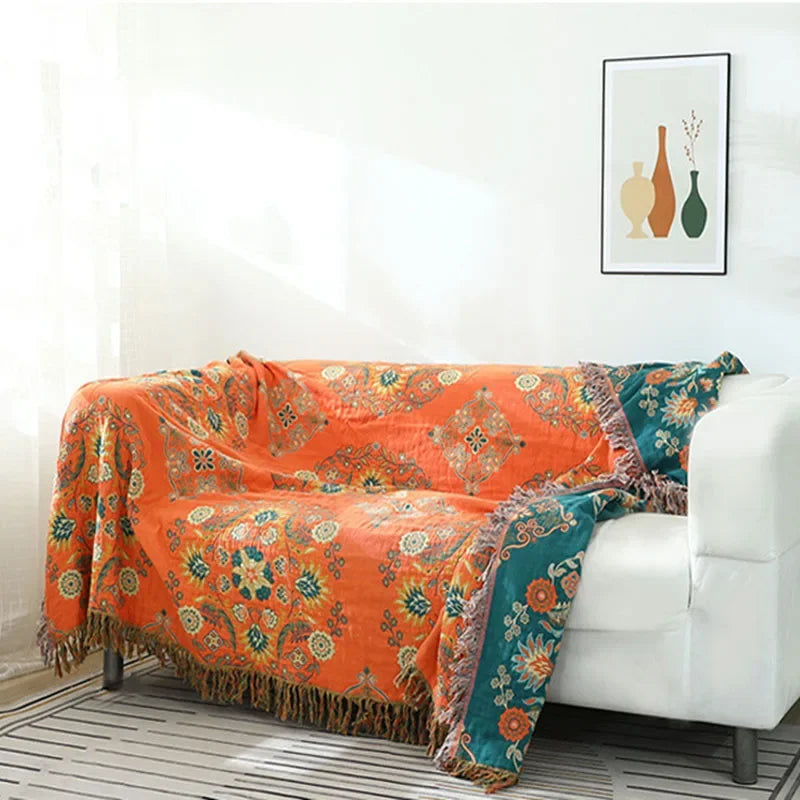 Cotton Leisure Sofa Blanket