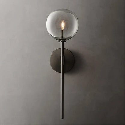Decorbites™ Klare Glasballen Lange Wandlampe - Retro-Stil für Wohnzimmer, Schlafzimmer, Küche