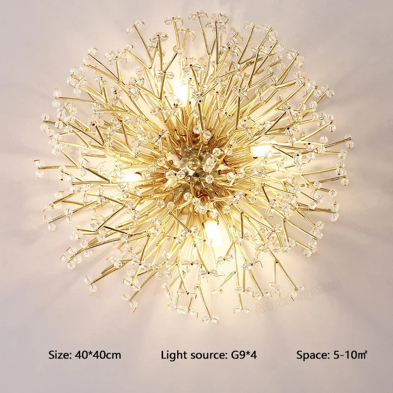 Decorbites™ Kristall-LED-Wandleuchte für Wohnzimmer und Schlafzimmer, moderne Innenraum-Wandlampe