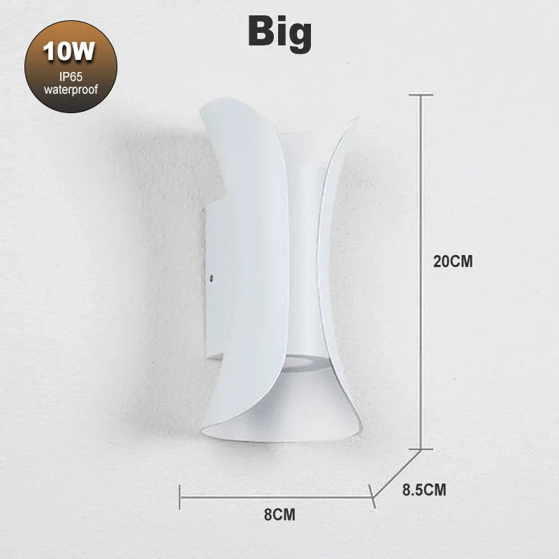 Decorbites™ LED Wasserdichte Wandlampe 10W Modern Luxuriöses Innen- und Außenleuchte