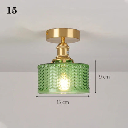 Decorbites™ Glas-Schirm-Hängeleuchte für Küchen-Gang-Schlafzimmer LED-Leuchten-Armaturen