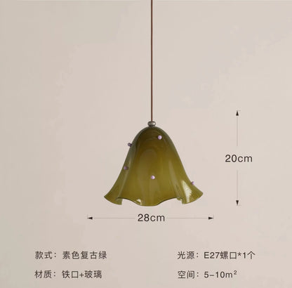 Decorbites™ Glas-Hängeleuchten LED E27 Warmes Ambiente Modern Bunte Pendellampe