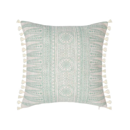 DecorBites™ Cotton Crochet Tassel Cushion Cover for Sofa Lumbar Backrest Home Decor