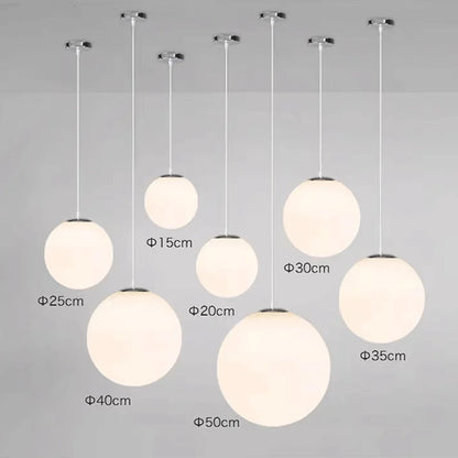 Decorbites™ Glas-Kugelleuchten: Elegante Globus-Hängeleuchten für Zuhause, Restaurant & Bar.