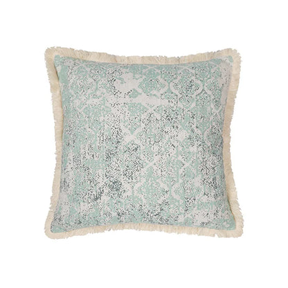 DecorBites™ Cotton Crochet Tassel Cushion Cover for Sofa Lumbar Backrest Home Decor