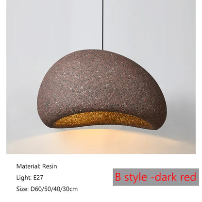 Decorbites™ Japanisches Wabi-Sabi LED-Hängeleuchte Moderne Einfache Wohnzimmer-Schlafzimmer-Kronleuchter