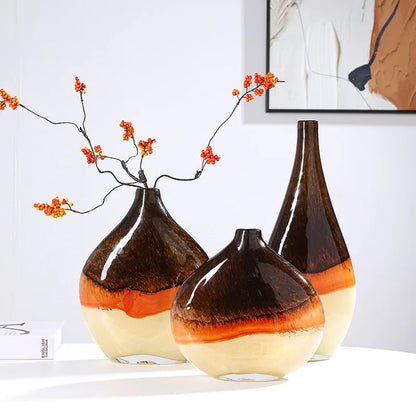 DecorBites™ Gradient Glass Vase Hydroponics Terrarium Flower Home Decor