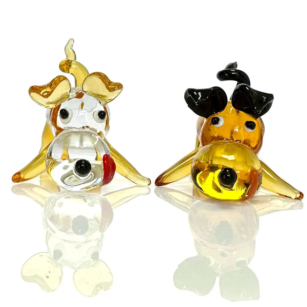 Decorbites™ Kristall-Cartoon-Welpe-Figur Tischdekoration - Lieblings-Weihnachtsgeschenk für Mädchen