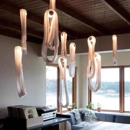 Decorbites™ Elegante LED-Glasleuchter für luxuriöse Wohnraumausstattung