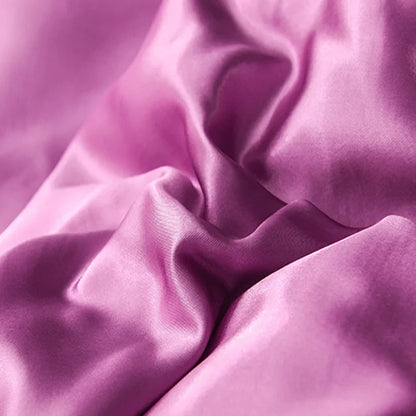 Decorbites™ Ice Rayon Satin Bettwäsche-Set: Kühlend, weich, sommerlicher Komfort für Einzel- bis Doppelbett