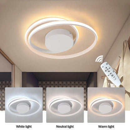 Decorbites™ dimmbare LED-Kronleuchter-Stehlampe mit Fernbedienung Deckenleuchte Gold Weiß Schwarz Armatur