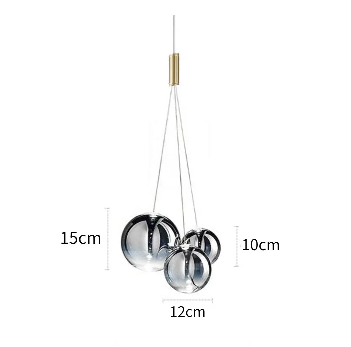 Decorbites™ Glas-Blase-LED-Hängeleuchte für Restaurant, Bar und Schaufenster