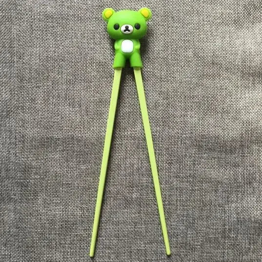Decorbites™ Kinder-Lern-Chopsticks-Set Bär Panda Katze: Spaßiges Trainingsgeschenk für Kinder