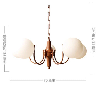 Decorbites™ Französisches Vintage-Eisen-Kunst-Pendant-Licht für Wohnzimmer Küche Schlafzimmer