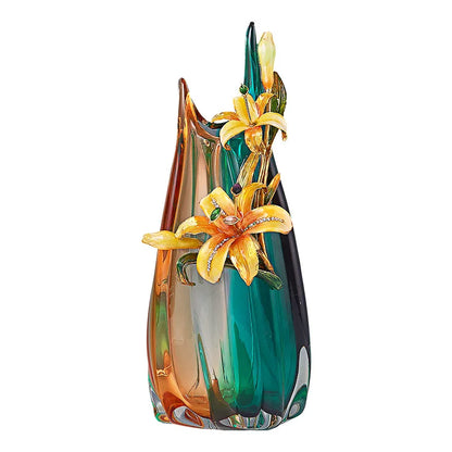 Decorbites™ Handgefertigte Emaille-Vase für die Dekoration von Wohnzimmer-TV-Schrank und Weinschrank