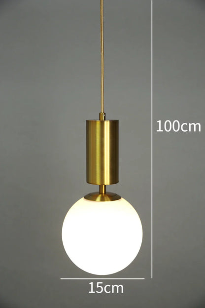 Decorbites™ Gold Ball LED Deckenleuchter für luxuriöse Beleuchtung im Hausdekoration