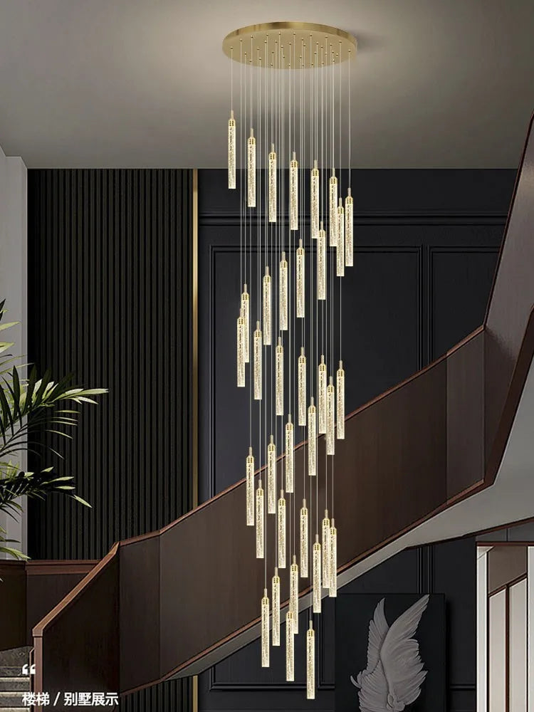 Decorbites™ Kristall-Leuchter: Moderne Luxus-Pendantbeleuchtung für die Hausdekoration