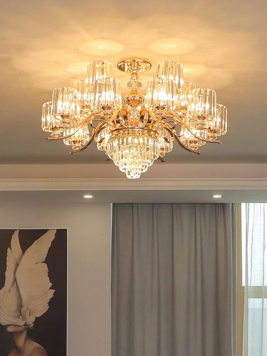 Decorbites™ Elegante Kristall-Kronleuchter für die Beleuchtung von Wohn- und Esszimmer