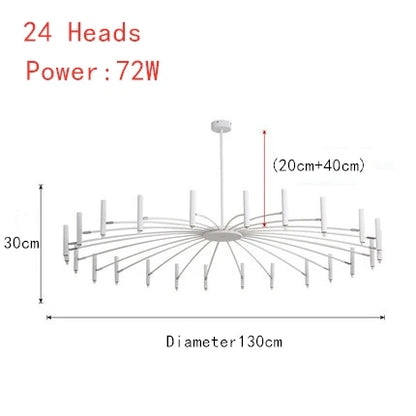 DecorBites™ Gypsophila LED Ceiling Pendant Lamp for Indoor Living Dining Bedroom Lighting