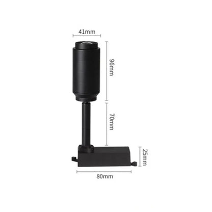 DecorBites™ Adjustable Beam LED Ceiling Lamp with Multi-Angle Track Lighting