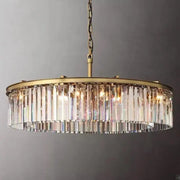 Crystal Gold Black Pendant D100cm 16-Light