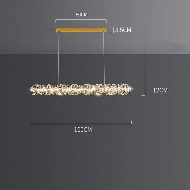 Decorbites™ Elegante Kristallanhänger-Lampe für moderne Esszimmer