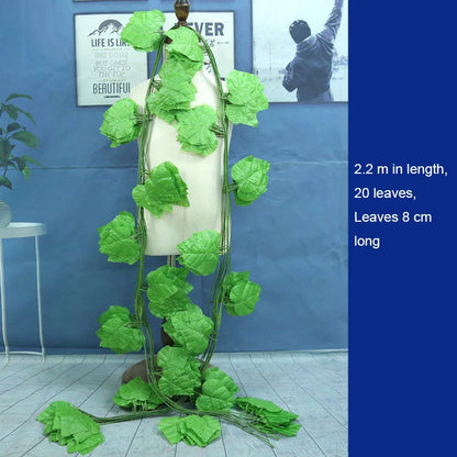 Decorbites™ Efeugrünes künstliches Laub-Girlande-Ranken-Wanddekoration künstliche Pflanzen